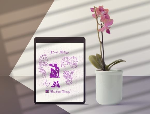 Download Matisse’s Line Art Procreate BUNDLE V 3 - Premium Resources