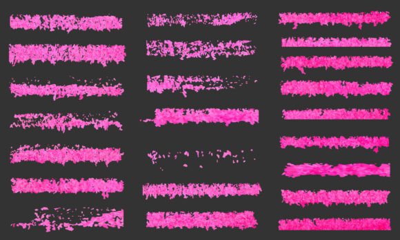 Download Pink Chalk and Crayon Textured Brush - Premium Resources